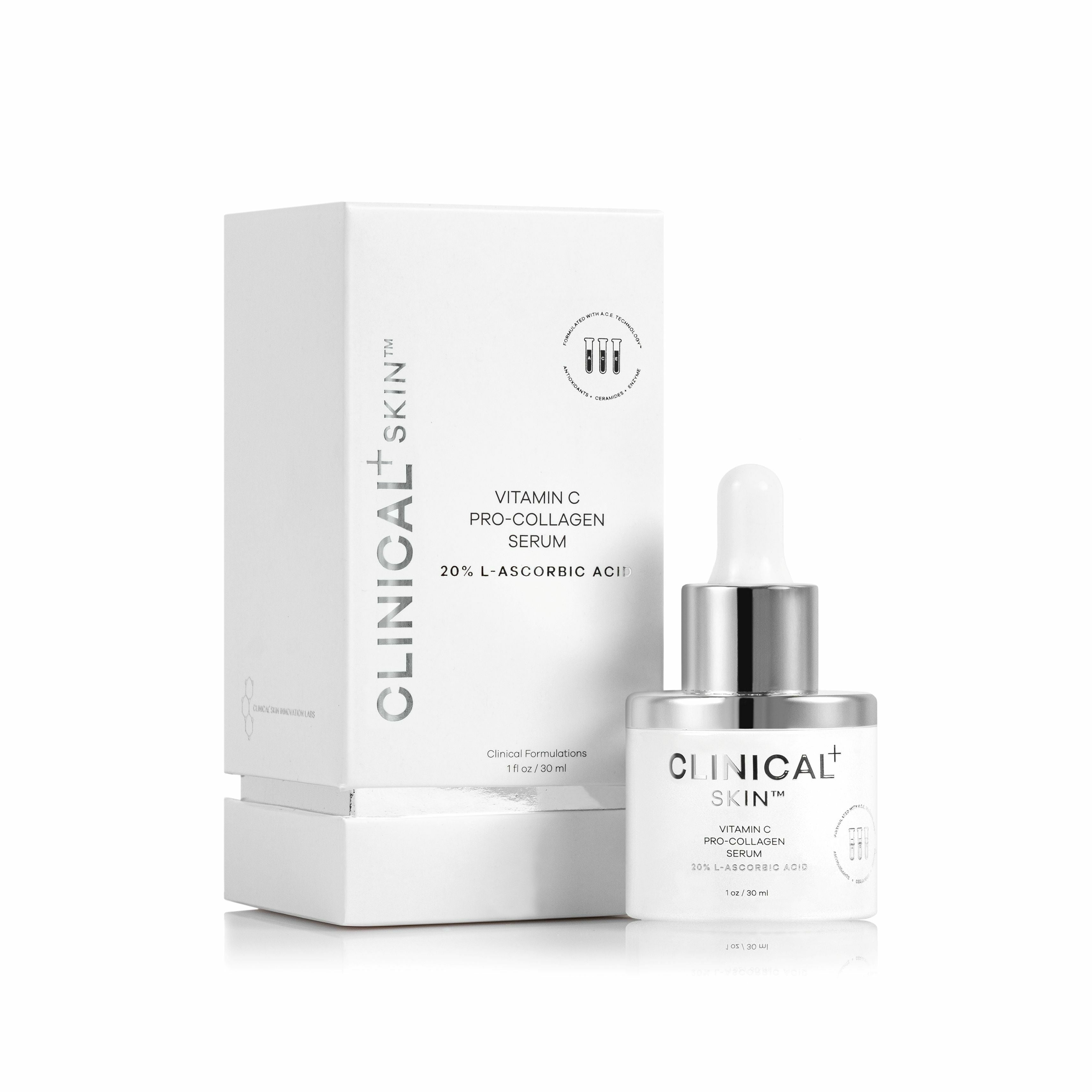 CLINICAL+SKIN ビタミンCプロコラーゲンセラム 30ml クリニカルスキン ビタミンCプロコラーゲンセラム通販|麗ビューティー