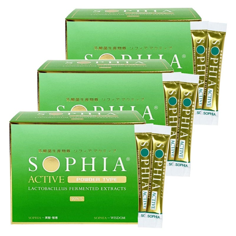 SOPHIA ACTIVE　3個