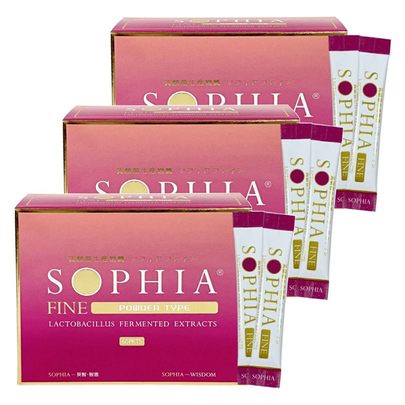 SOPHIA FINE　3個